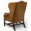 Gentry Saddle Wingback Chair